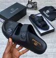 Timberland Casual Leather Slippers - Black - 1