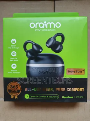 Original Oraimo OpenSnap Open-Ear Earbuds