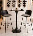 Elegant Design Bar Stool and Table Set - 2