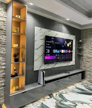Luxury Glossy HDF TV Console
