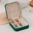 Brand New Faux Leather Jewelry Box - 7 Compartments - 2