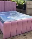 4x6 Bed Frame and Mattress - 2