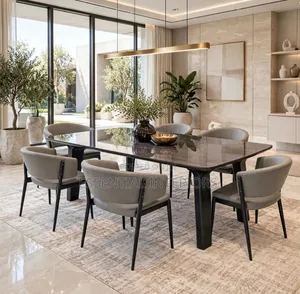 Luxury 6 Seater Dining Set - Sabon Kayayyaki
