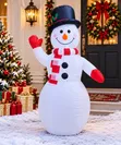Inflatable Kirsimeti Snowman (2m) - 1