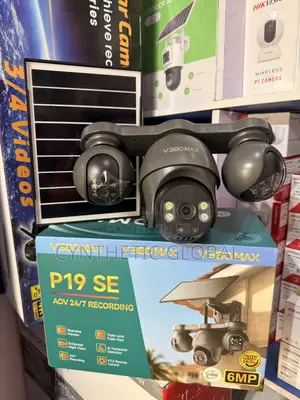 V380Pro 3-Lens 4G Solar PTZ CCTV Kamera