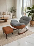 Luxury Sofa Chair - Sabon Abu - 2