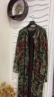 Women's Silk Kimono Gown - 1