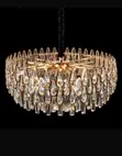 Crystal Luxury Chandelier with LED and Bulb Options - 2