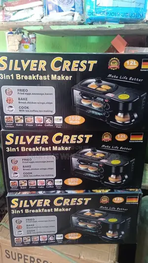 Silver Crest 3-in-1 Breakfast Maker (12L, 2800W)
