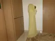 Custard Cream Abaya - Chiffon Maxi Dress - 2