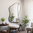 Luxury Irregular Frame Full Body Mirror - 1
