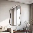 Luxury Irregular Frame Full Body Mirror - 3