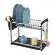 Plate Rack - Grey/Gold, Grey/Silver, Beige/Silver - 1