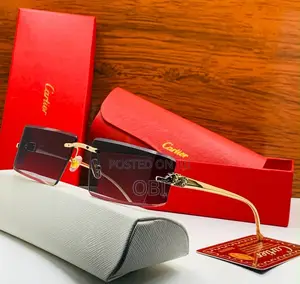 Cartier Frameless Sunglasses
