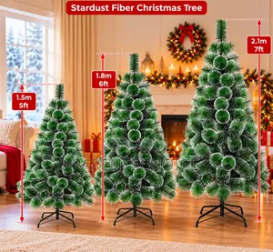 Stardust Fiber Kirsimeti Itace - 5ft/6ft/7ft