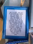 The Lord's Prayer Wall Frame (12x16 inch) - 1
