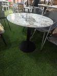 Imported Quality Round Marble Top Table - 2