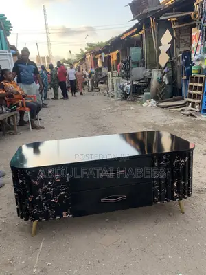 Center Table with Two Drawers