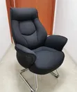 Boss Office Products Executive Leather Visitors Chair - 1