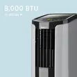 Tosot Portable Air Conditioner - 8,000 BTU - 3