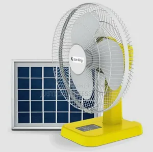 Sunking Solar Table Fan - Stay Cool Without NEPA