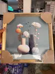 3D Crystal Diamond Wall Art Frame - Gold Border - 1