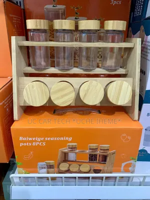 Set Na Gilashin Kayan Kayayyakin Kayayyaki 8 tare da Murfin Bamboo