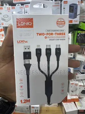 LDNIO 100W Fast Charging Cable (2-for-3 Offer)