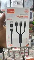LDNIO 100W Fast Charging Cable (Siyarwa 2-na-3) - 2