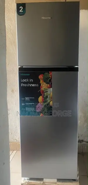 Hisense French Door Refrigerator - Silver