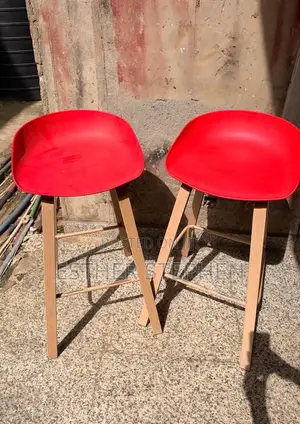 Home Interiors Red Bar Stools (Set of 2)