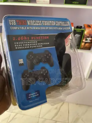 USB Twin Wireless Vibration Controller