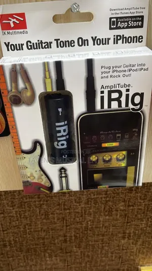 IK Multimedia AmpliTube iRig Mobile Guitar Interface Adapter