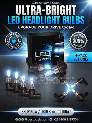 Bestbuy Lagos LED Headlight Bulbs (Saka 4)