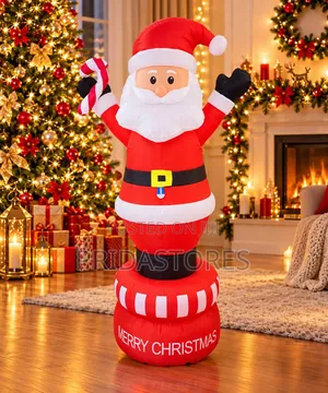 Kayan Sanyin Kirsimeti na Santa Claus Mai Fitarwa da Candy Cane