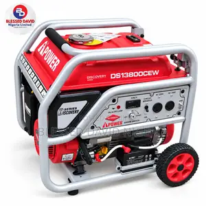 A-iPower DS13800CEW 9.4kva Key Start Petrol Generator