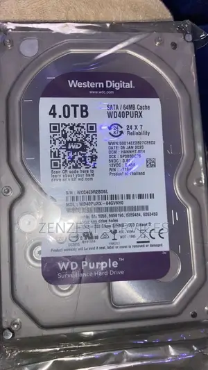 WD 4TB Hard Drive na Kallon Fata