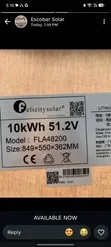 Felicity Solar 17.5 kWh LiFePO4 Battery - 2