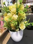 Yellow Flower Vase Decor - 2