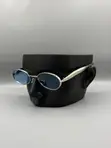 Prada Blue Oval Sunglasses - 1
