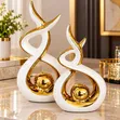 Abstract Twin Home Decor - 1