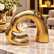Gold Abstract Decor - 1