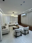Home Interior Curved Sofa Set - 2