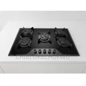 Phiima 5-Burner Built-in Glass Gas Hob