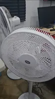 Itel Solar Rechargeable Fan with Lithium Battery - 2