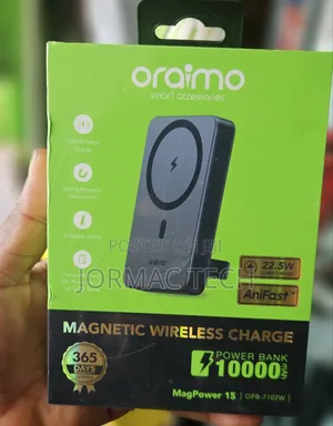 Oraimo MagPower 10000mAh Magnetic Wireless Power Bank