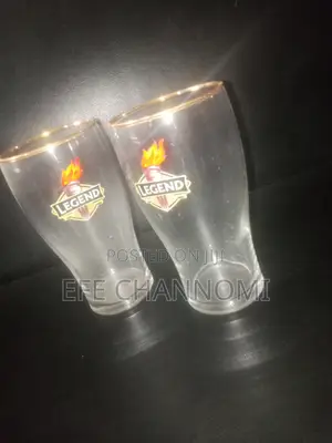 Set of 4 Brand New Glass Cups
