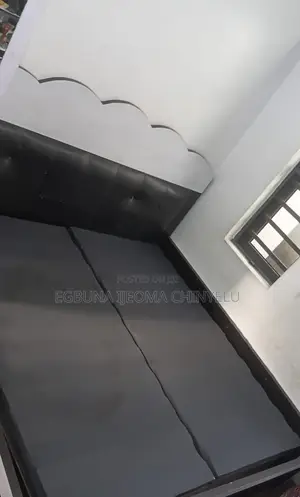 6x6 Firam ɗin Gado - Baƙi