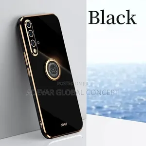 Huawei Nova 5T Back Pouch with Finger Ring Holder