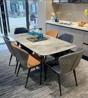 Home Interiors 6-Seater Dining Set - Brand New
